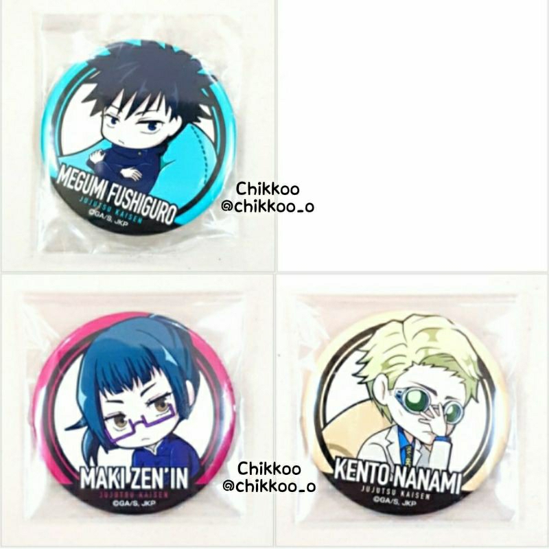 Jujutsu Kaisen Yurutto Cushion Can Badge