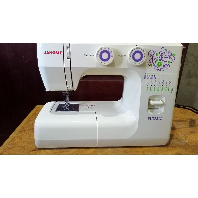 JUAL CEPAT JANOME PLT-3312 MESIN JAHIT PORTABLE KONDISI SECOND MULUS