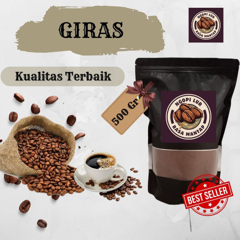 

KOPI BUBUK GIRAS 500 GR RASA MANTAP