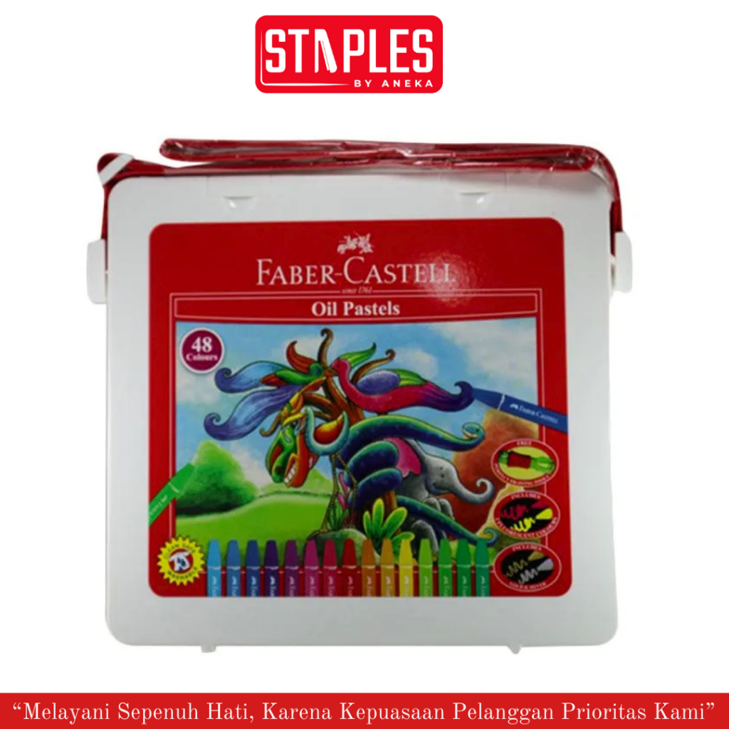 

Crayon Faber Castell 48 Warna / Crayon Bag