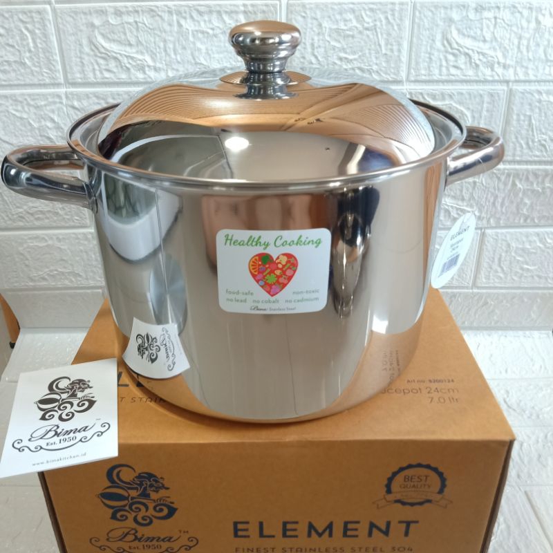 PANCI BIMA Saucepot Element 24 CM STAINLESS STEEL SUS304