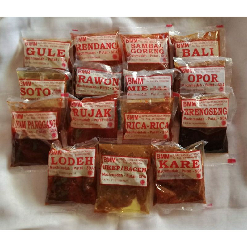 

Bumbu mahmudah 1bungkus