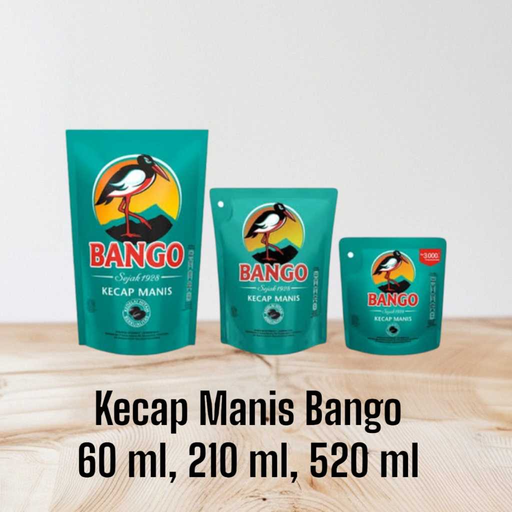 

KECAP MANIS BANGO 60ML 210ML 520ML / KECAP MANIS