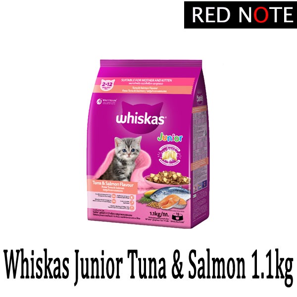 Whiskas Junior Tuna Salmon 1.1kg
