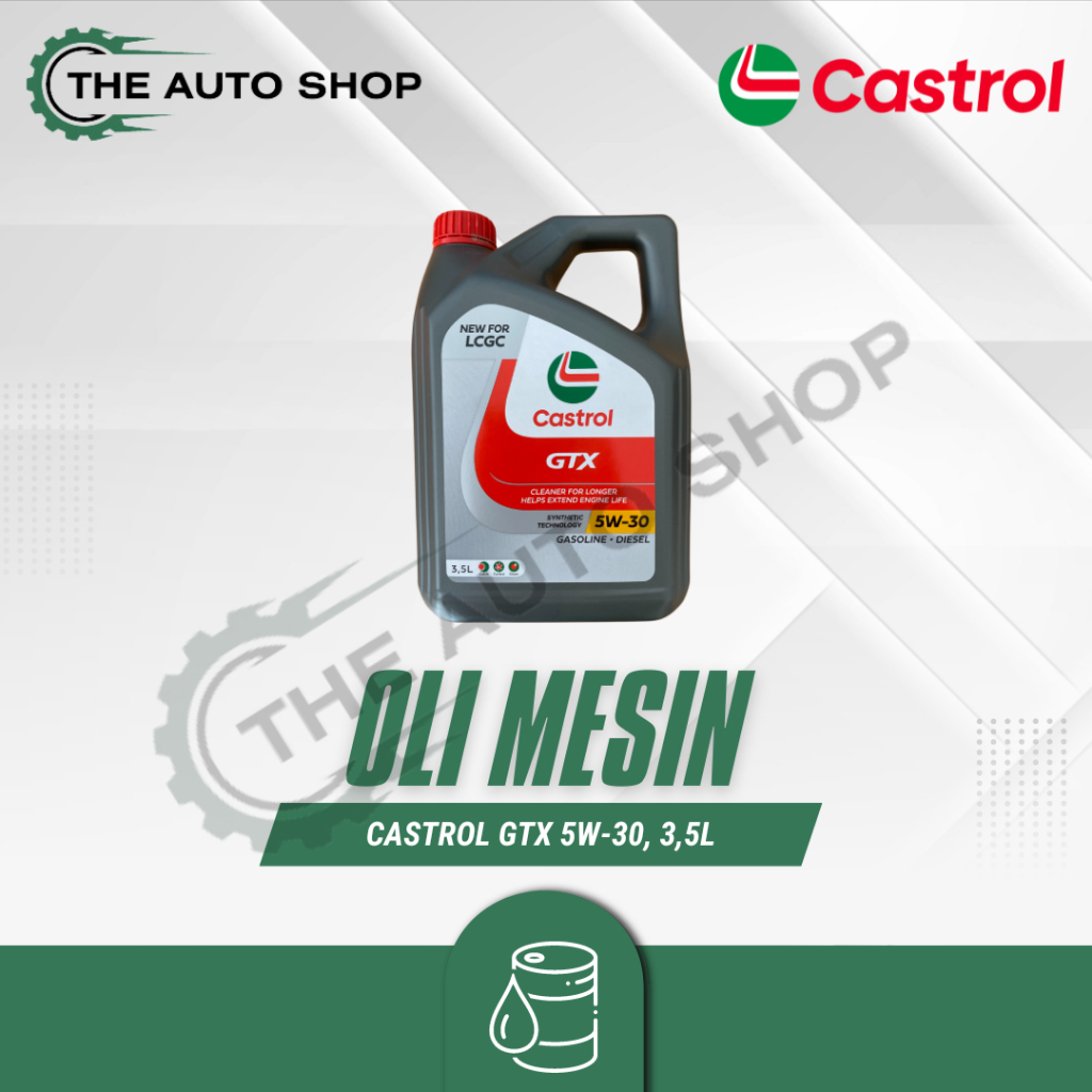 Oli Castrol GTX 5W-30, 3,5L