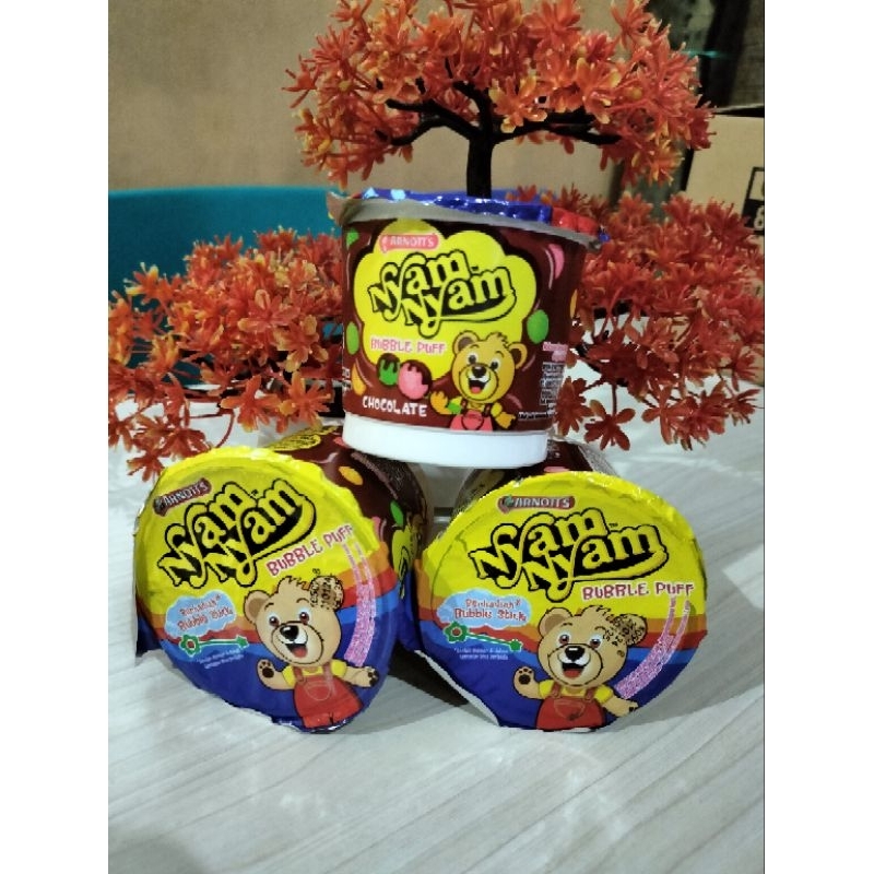 

nyam nyam arnotis/ Snack anak anak/Snack nyam nyam coklat dan steouberry
