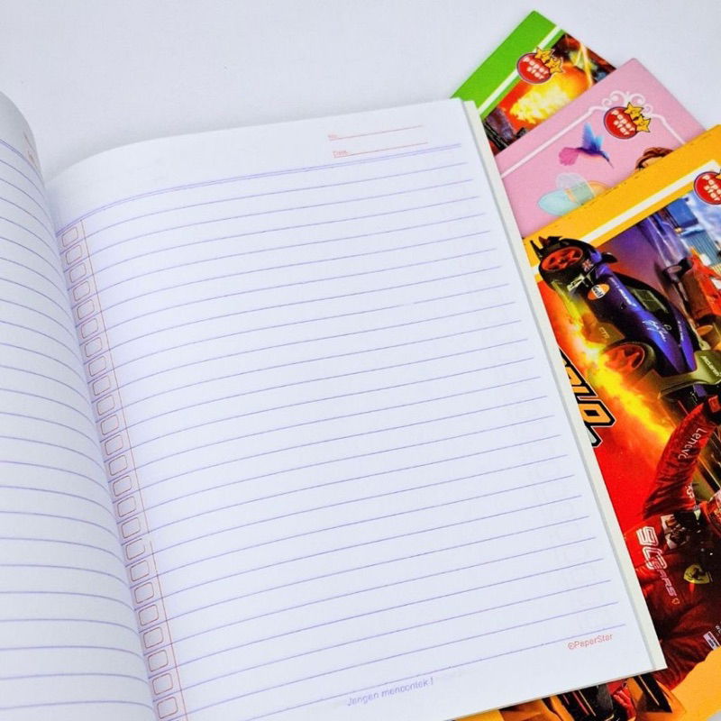 

BUKU TULIS PAPERSTAR 38 lembar ( 1 PACK ISI 10 BUKU)