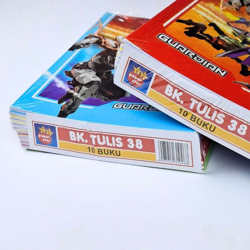 

BUKU TULIS PAPERSTAR 38 per pack ( 1 PACK ISI 10 BUKU)