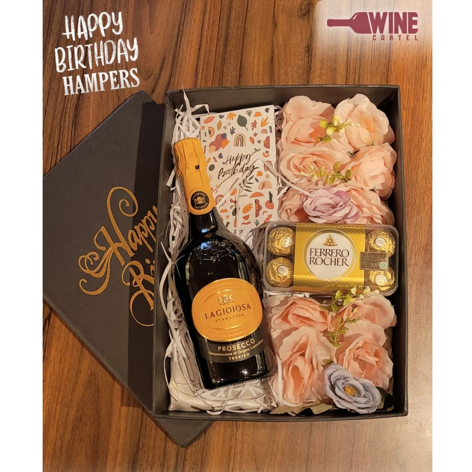 

SPECIAL BIRTHDAY HAMPERS La Gioiosa Trevisso Prosecco 750mL