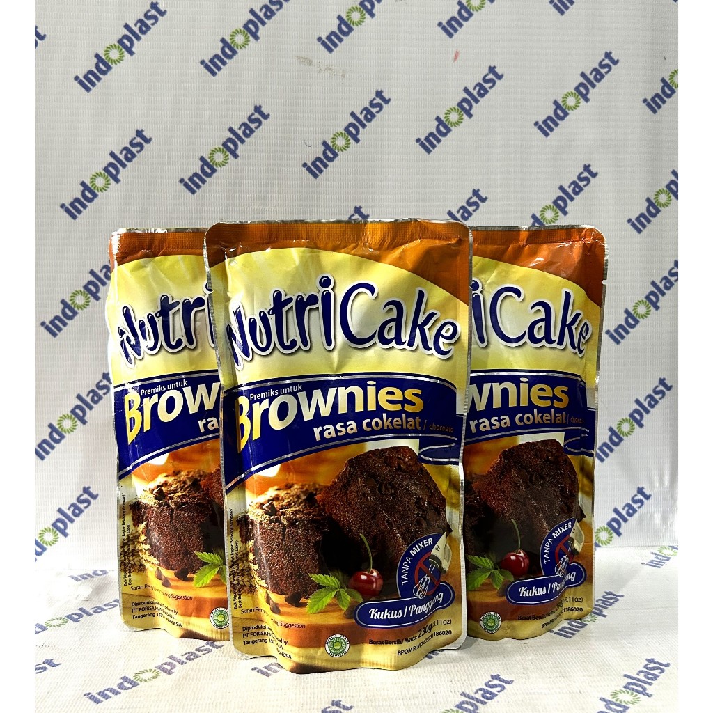 

Nutricake Premiks Brownies Coklat 230gr