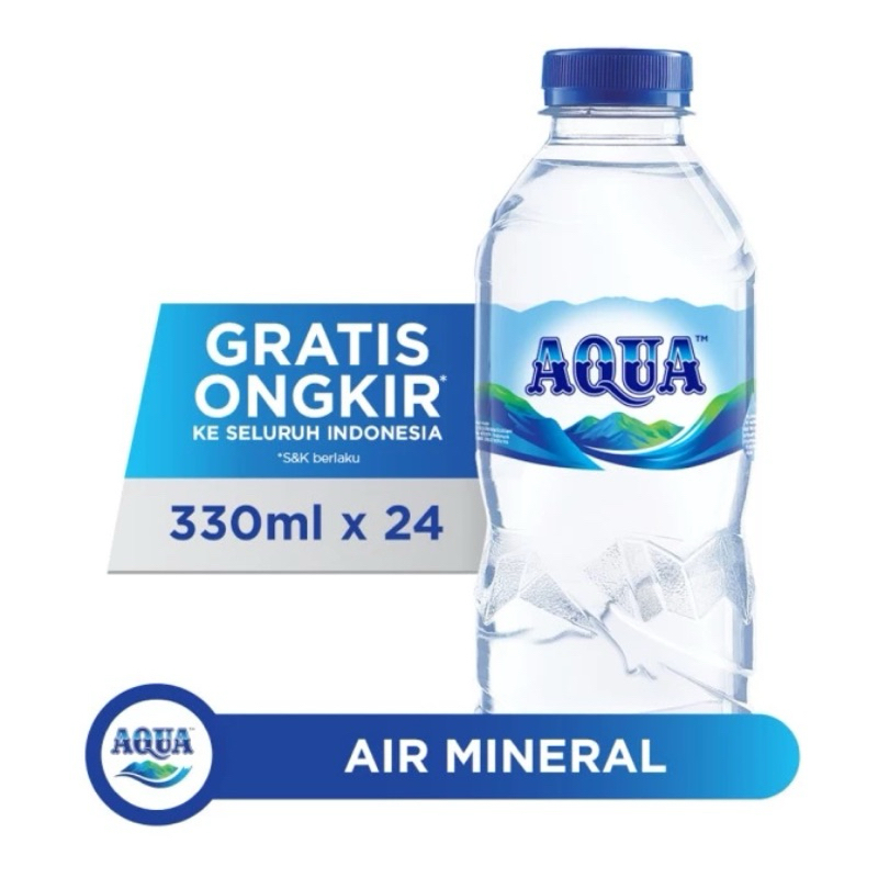 

AQUA Air Mineral 330ml x 24 1BOX