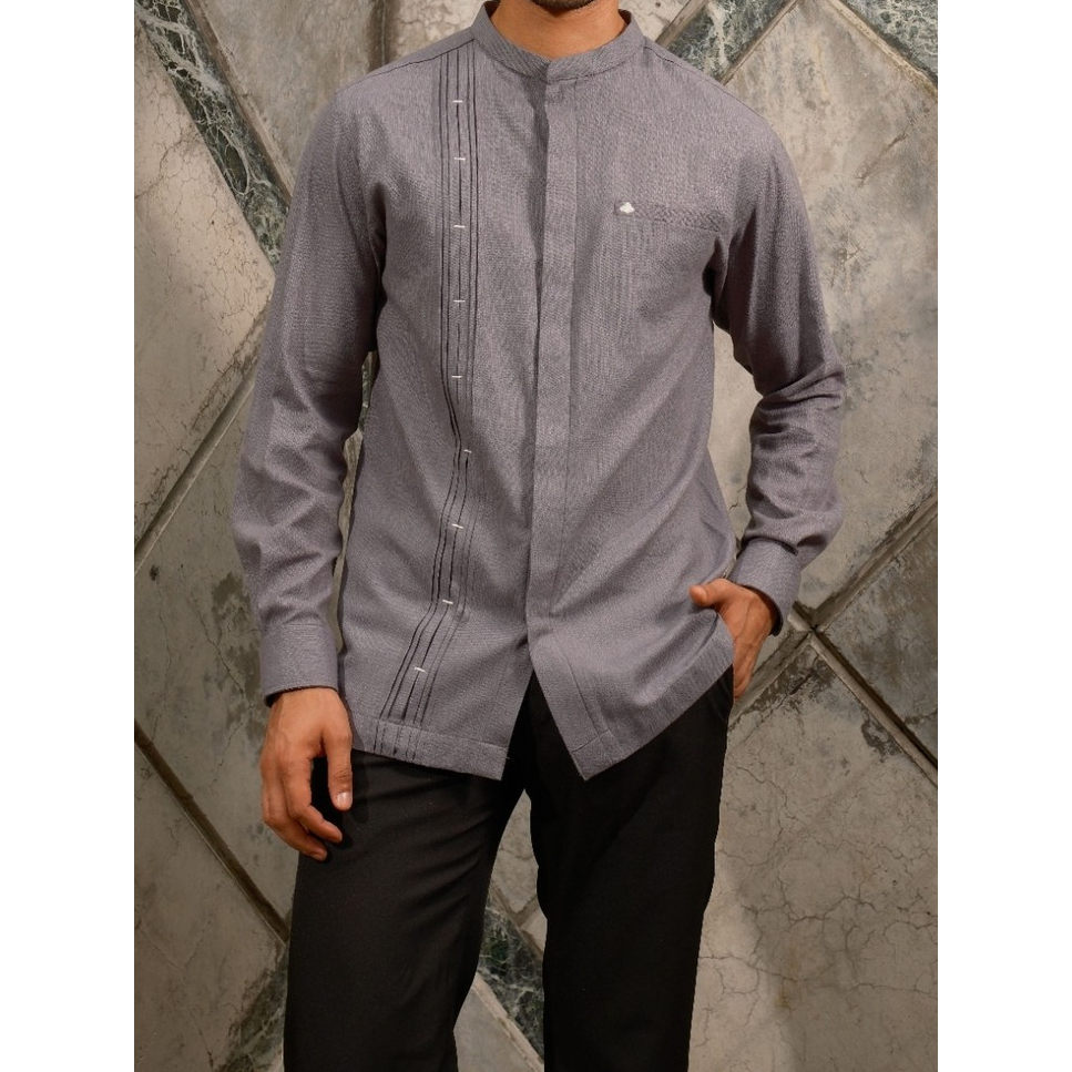 Shafira - Faraz Menswear | Baju Koko Atasan Tangan Panjang Pria