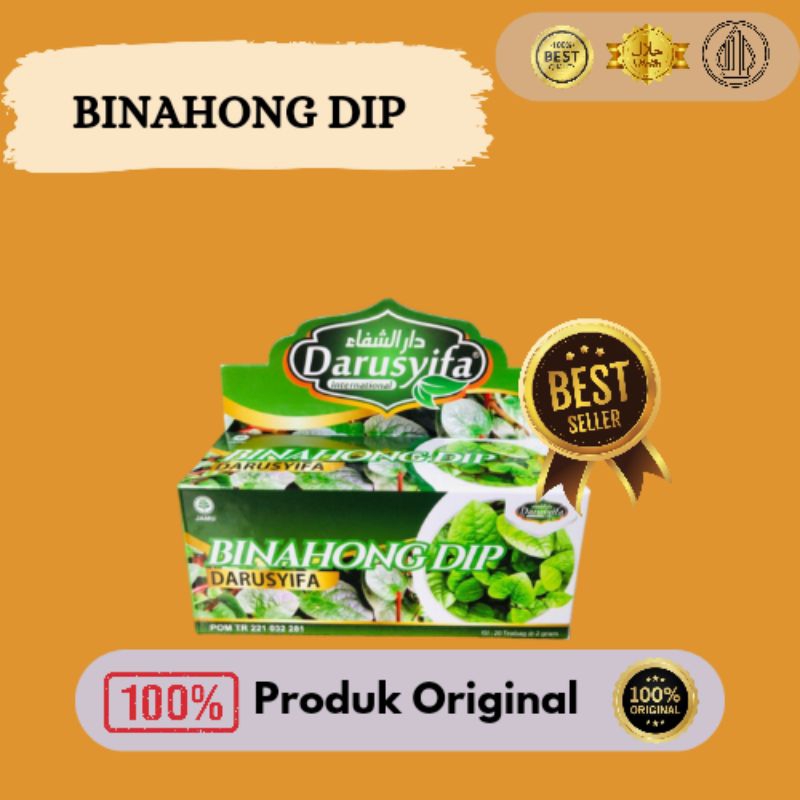 

BINAHONG DIP" Darusyifa Internasional, 20 Teabag@20 gram.