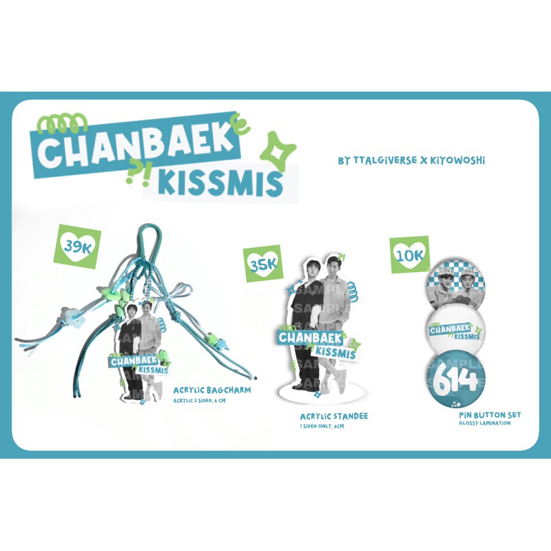 [READY] CHANBAEK KISSMIS EDITION