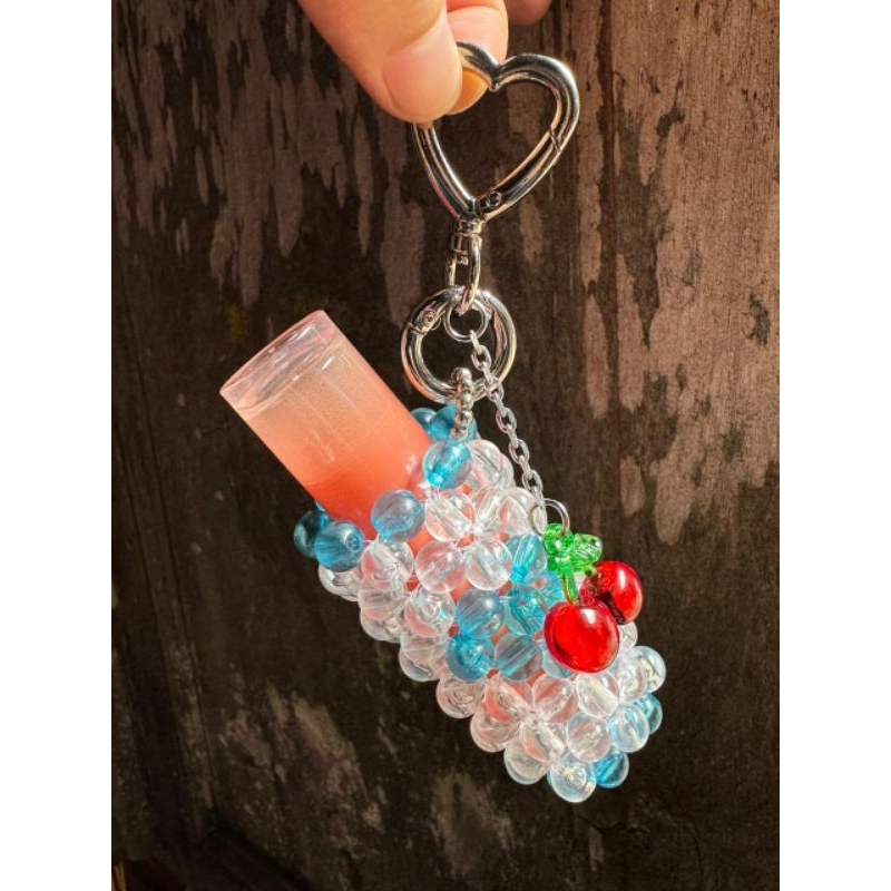 [BV READY / OFFICIAL] PERIPERA Soda Cafe Lip Pouch Heart Keyring