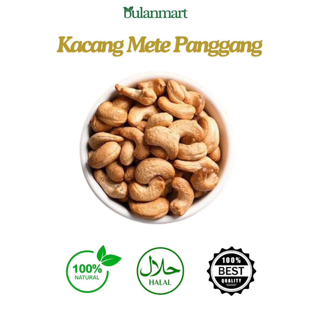 

Kacang Mete Mede Panggang Matang Original Premium 500 gram