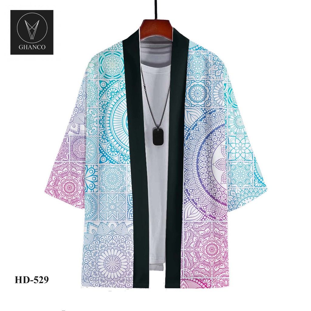kimono pria model terbaru 2024 / cardigan korea unisex / blazer pria murah / kemeja pria / baju koko