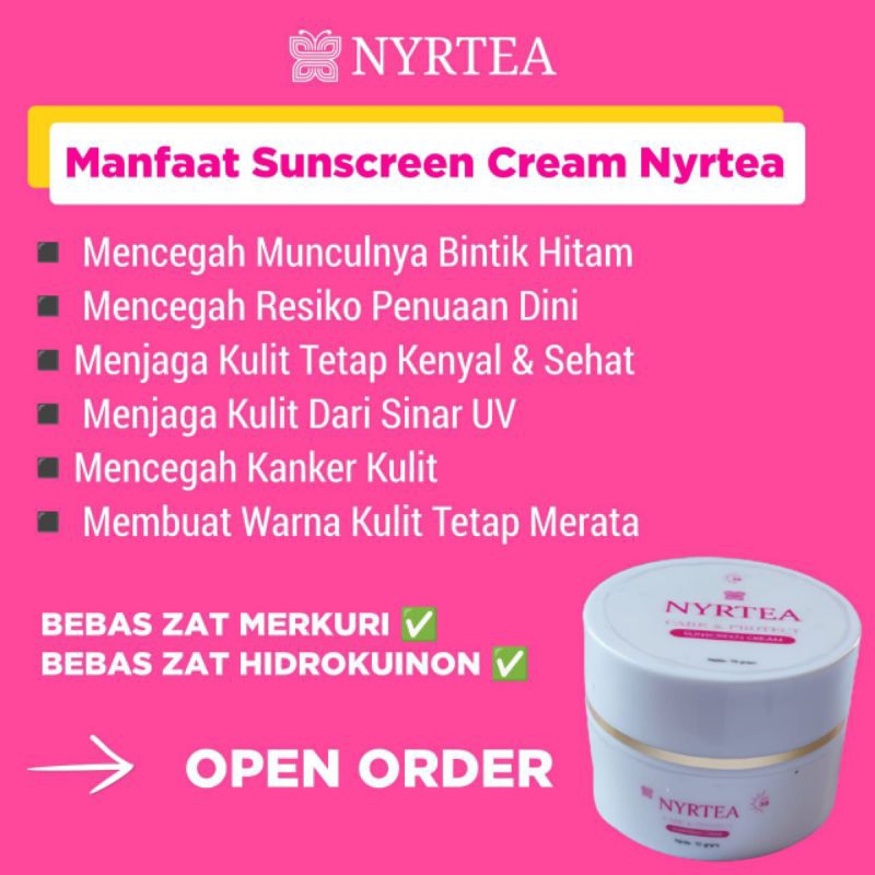 NYRTEA SUNSCREEN CREAM