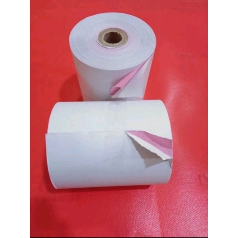 

KERTAS STRUK KASIR NCR 2 PLY UKURAN 75X60MM ( ISI 10 Rol/Pcs)