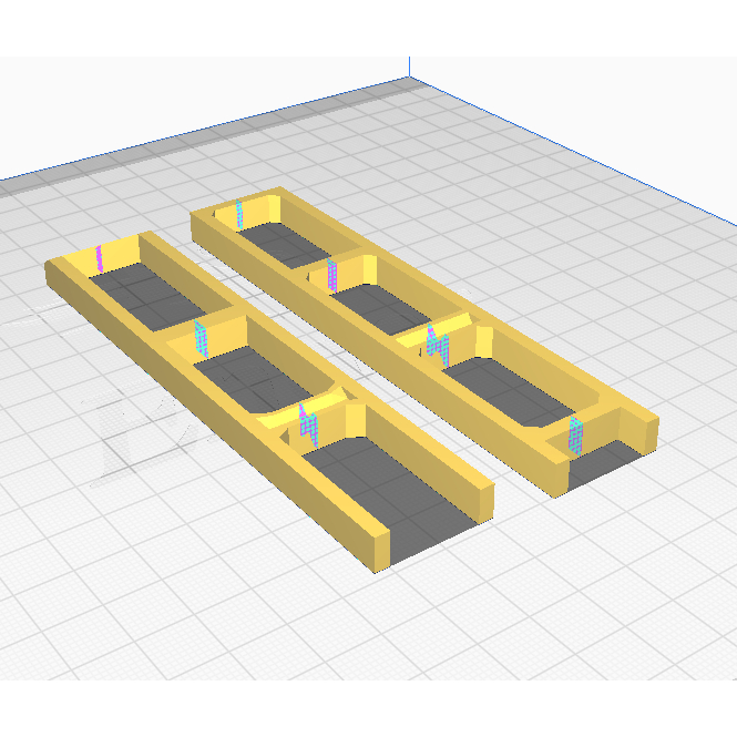 Miniatur sasis Bus / Truk 1:50