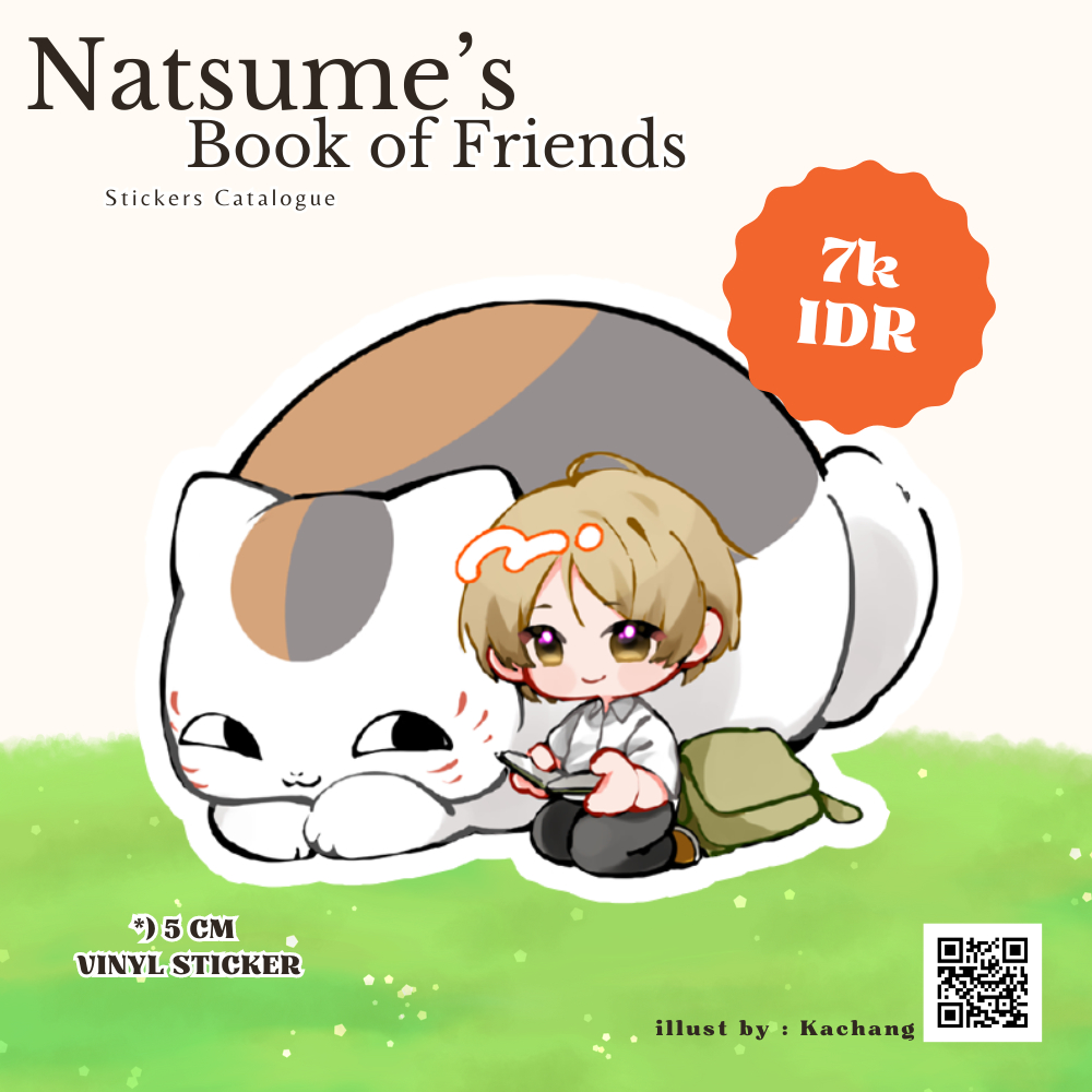 

[NATSUME] Natsume & Nyanko-sensei Stictker