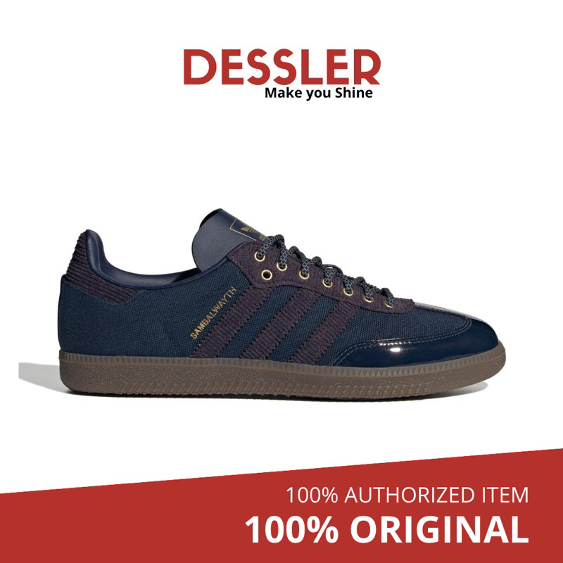 Adidas Samba OG x Alwayth - Navy / Aurora Black / Matte Gold