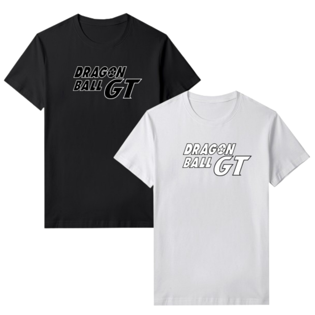 T Shirt Kaos Distro Anime Dragon Ball GT Pria Wanita Cotton Combed 30s