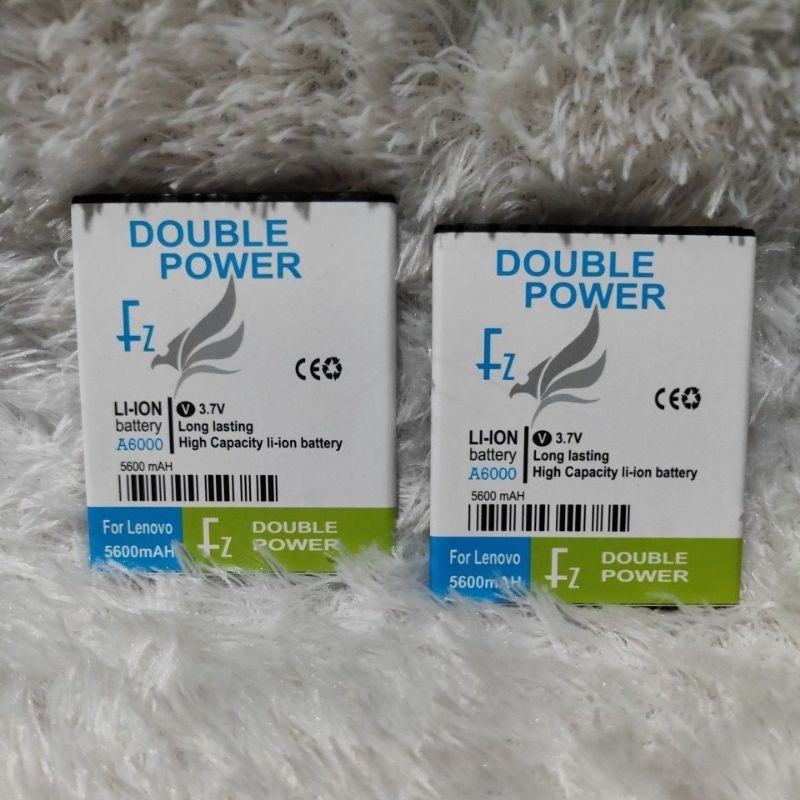 Baterai Dobel power Fz Lenovo A6000/BL242 Baterry Dobel power Fz kapasitas 5600 mah Rell