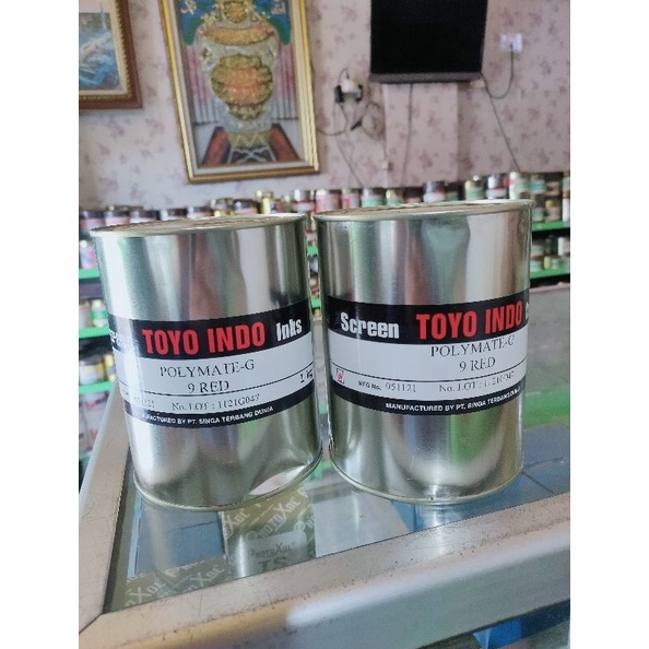 

KODE V29C Cat Sablon Toyo Polymate G