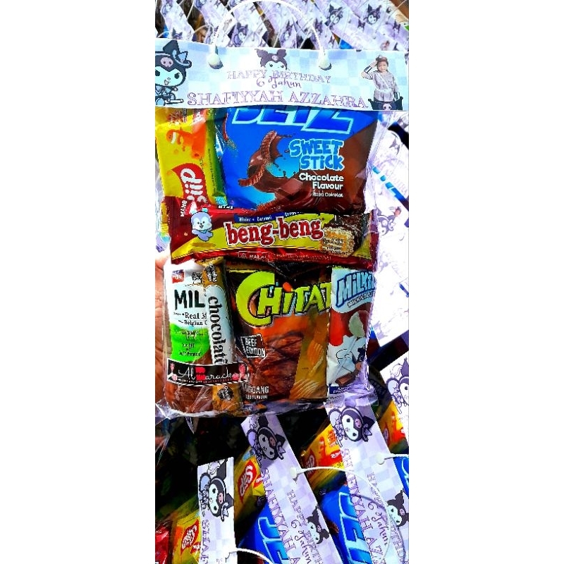 

paket snack, bingkisan snack,souvenir snack