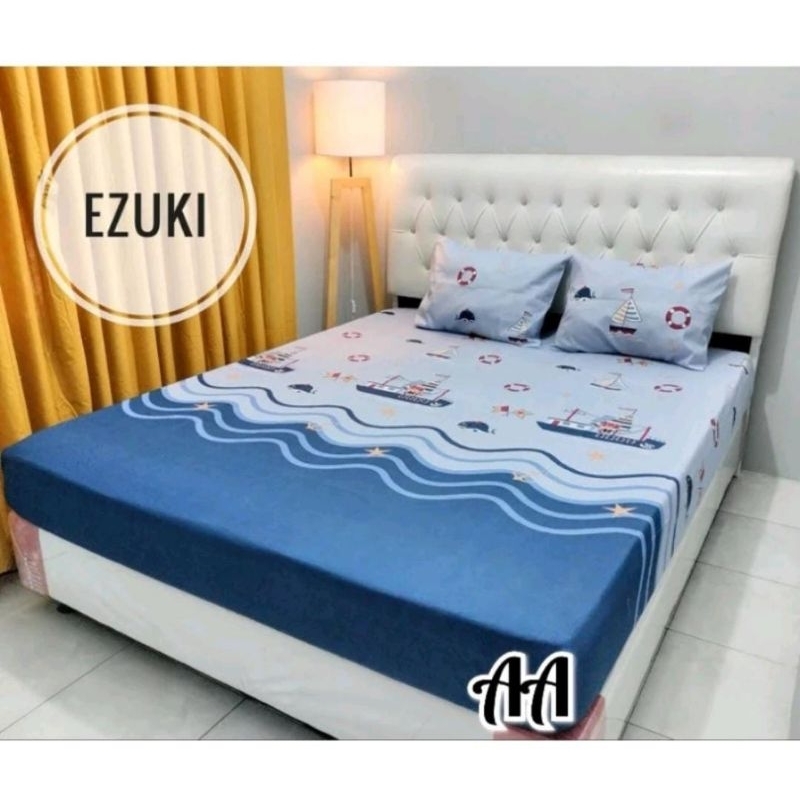 SPREI PREMIUM KAPAL LAUT 90/100/120/140/160/180/200 TINGGI 30CM TINGGI 30 CM / SPREI EZUKI BAJAK SAI