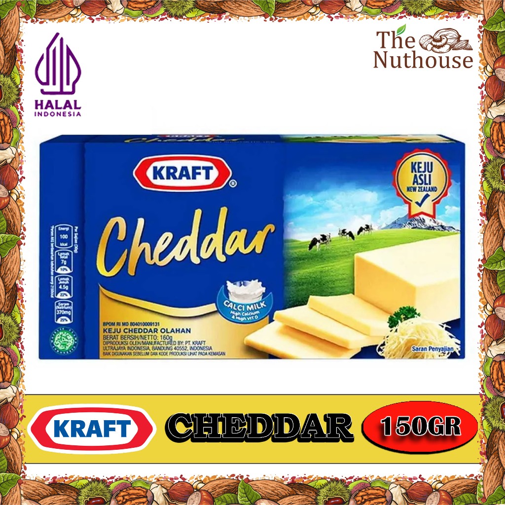 

KRAFT Cheese / Keju Cheddar 150gr
