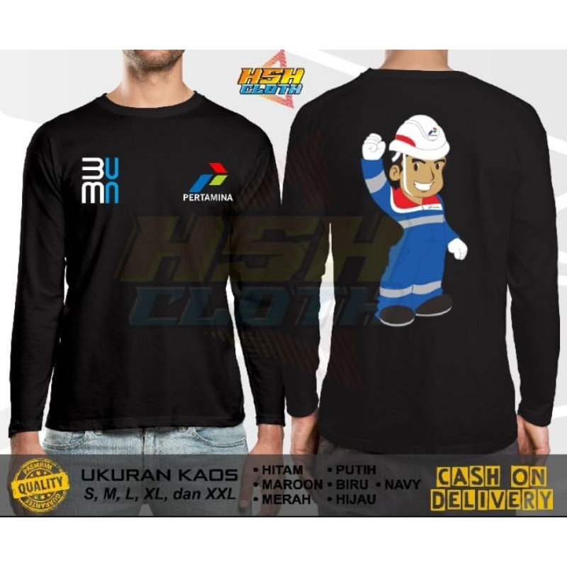 KAOS LENGAN PANJANG PERTAMINA BUMN