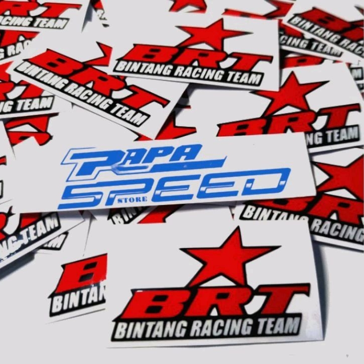 Sticker original BRT BINTANG RACING TEAM STICKER