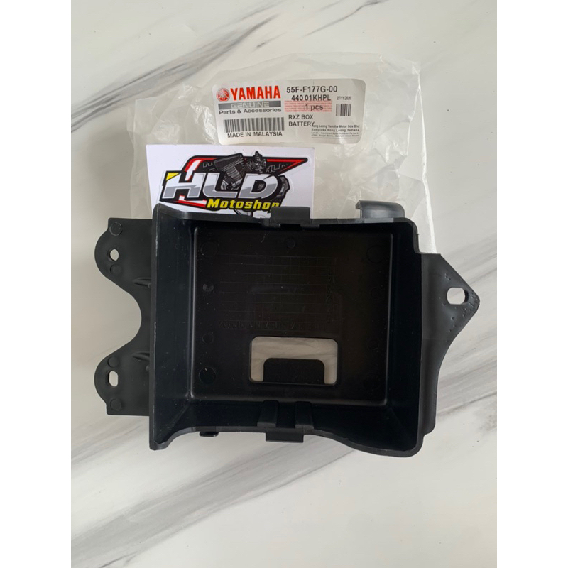 Box Bok Tempat Wadah Aki Accu Yamaha RXZ RX-Z Ori Original Yamaha HongLeong Malaysia