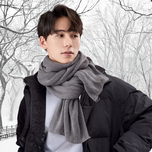 Syal winter musim dingin salju panjang tebal hangat pria wanita