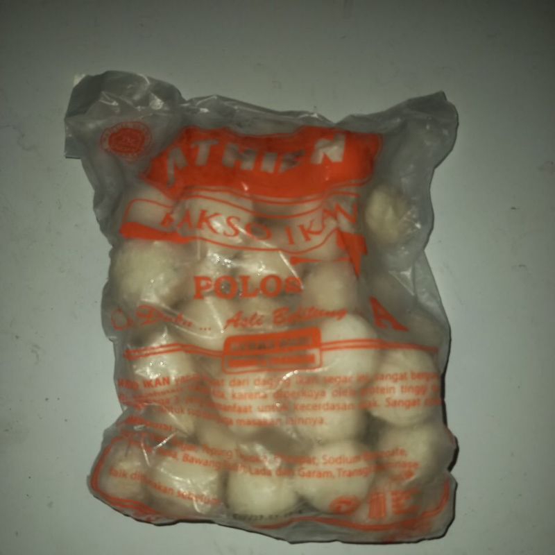 

Bakso Ikan Athien Polos isi 50pcs