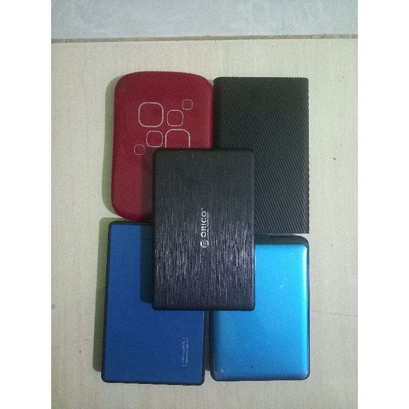 enclosure (case+modul) harddisk hdd external usb3/usb2 preloved/second normal include kabel