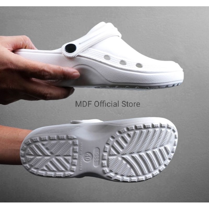 Sandal Perawat / Dokter / Sendal Medis / Sandal Kodok Pria Wanita Sandal Baim Sandal Medis