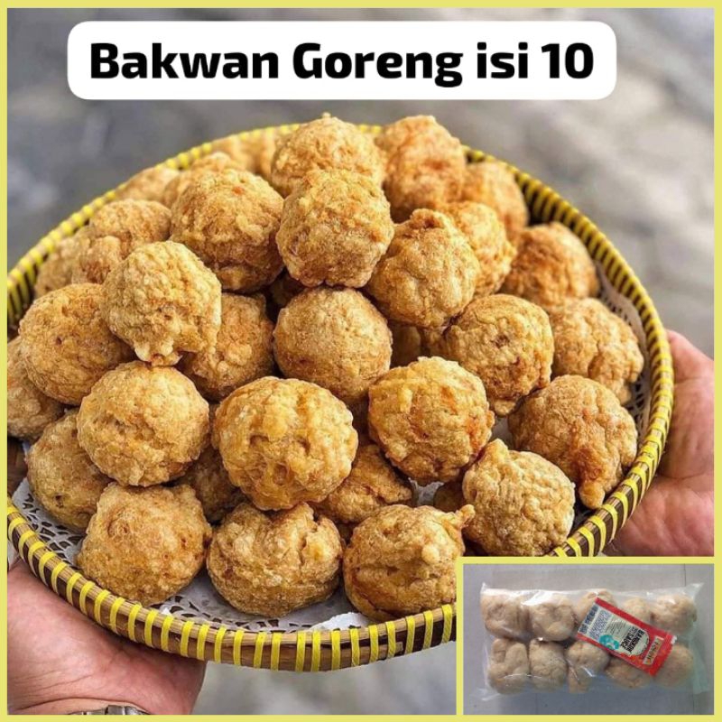 

Bakwan Goreng kopong isi 10 free saos (FROZEN)