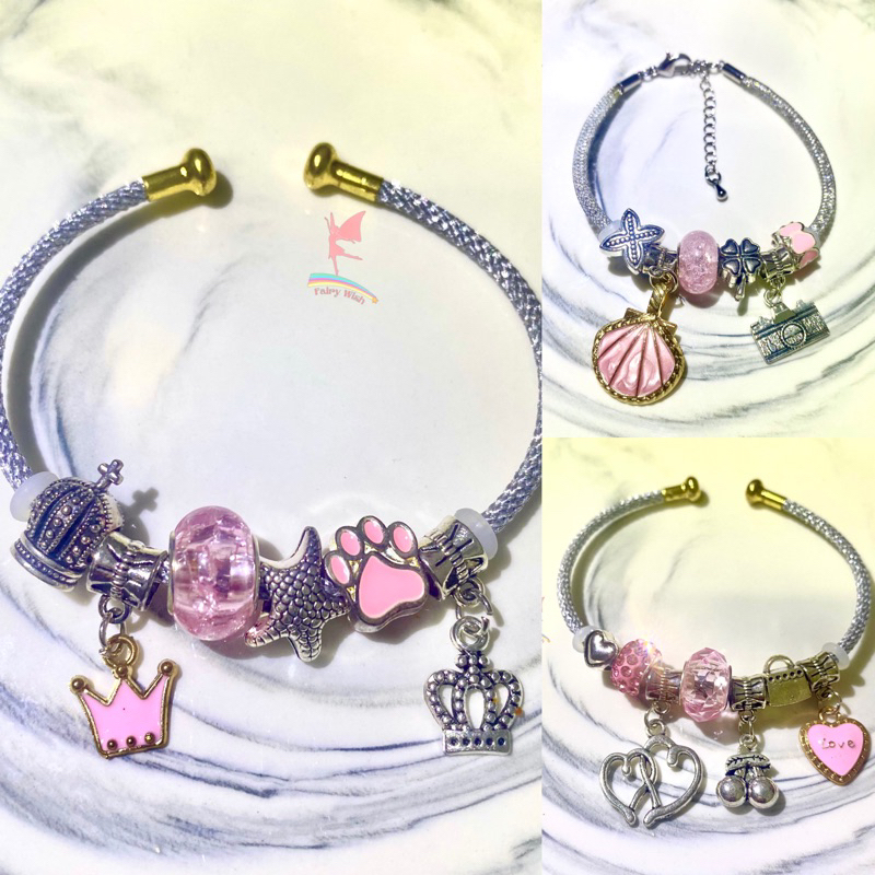 [FREE GIFT] Pandora Charm w/ Bracelet | Gelang | Charm | LIMITED | Pandora