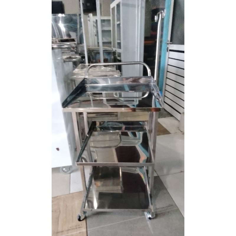Trolley EKG/USG Medis Stainless Steel