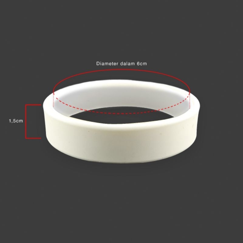 Wristband Bracelet Rubber - Gelang Karet Polos - Gelang Karet Distro - Bracelet Rubber Sport