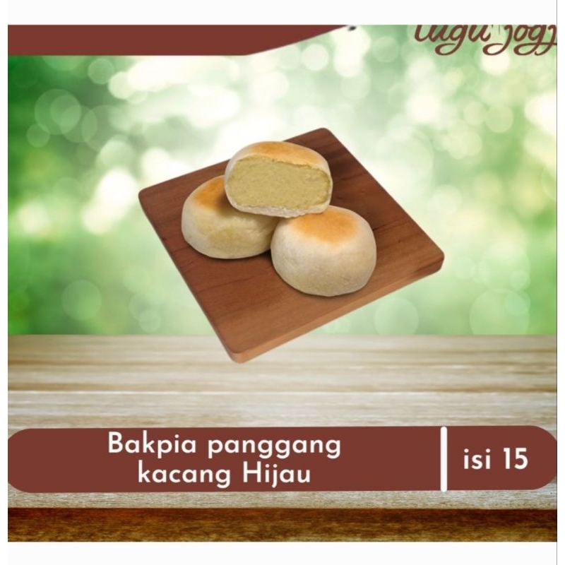 

Bakpia panggang Tugu Jogja Kacang Hijau