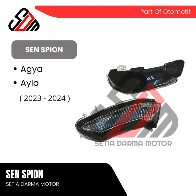 Sen Spion Mobil Toyota Agya Ayla 2023 2024 Lampu Sein Spion Mobil Agya Ayla