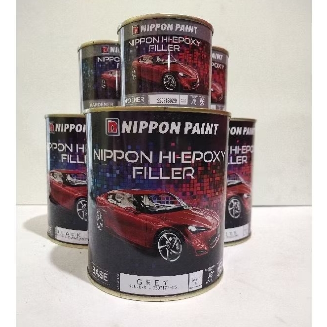 Nippon epoxy filler Nippon hi epoxy filler dempul duco/plamir
