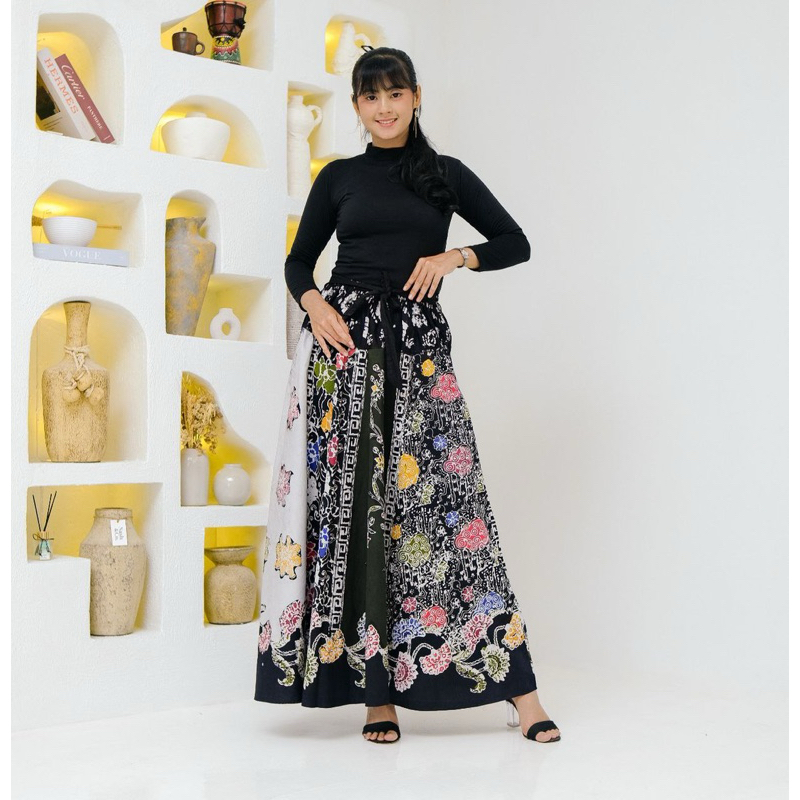 ROK BATIK PAYUNG JUMBO PANJANG LEBAR DEWASA BAWAHAN BATIK CAP PREMIUM