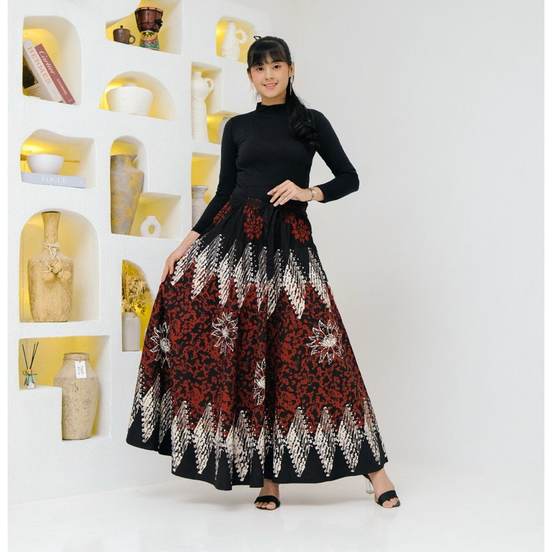 ROK BATIK PAYUNG JUMBO PANJANG LEBAR DEWASA BAWAHAN BATIK CAP PREMIUM
