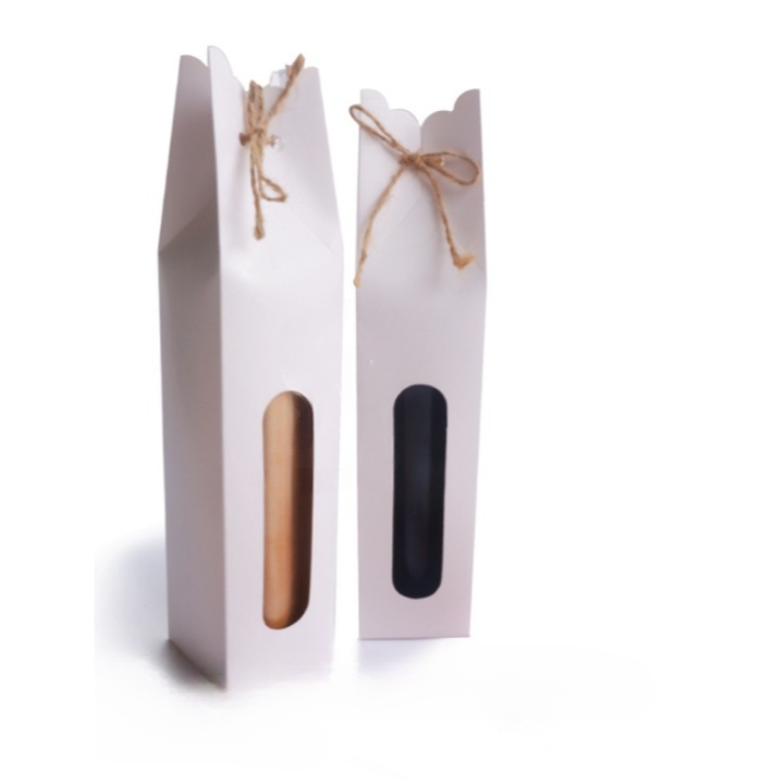 10 pcs box souvenir kardus tumbler ivory warna putih ukuran 7x7x30cm tumbler box ukruan small box pr