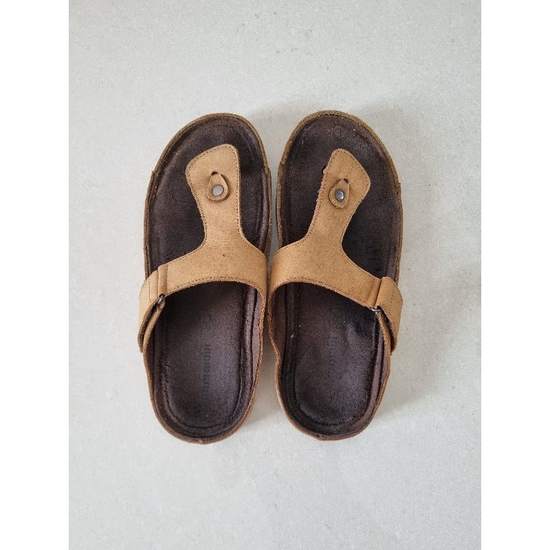 Sandal Pria OBERMAIN Original / Sandal Kulit Pria / Preloved